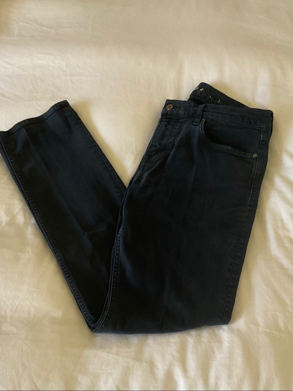 Men’s 7 For All Mankind Dark Navy Slimmy Jeans sz 34/33
